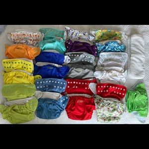 Fuzzibunz one size pocket cloth diapers